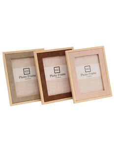 Portarretratos Vértigo PF49, madera clásica